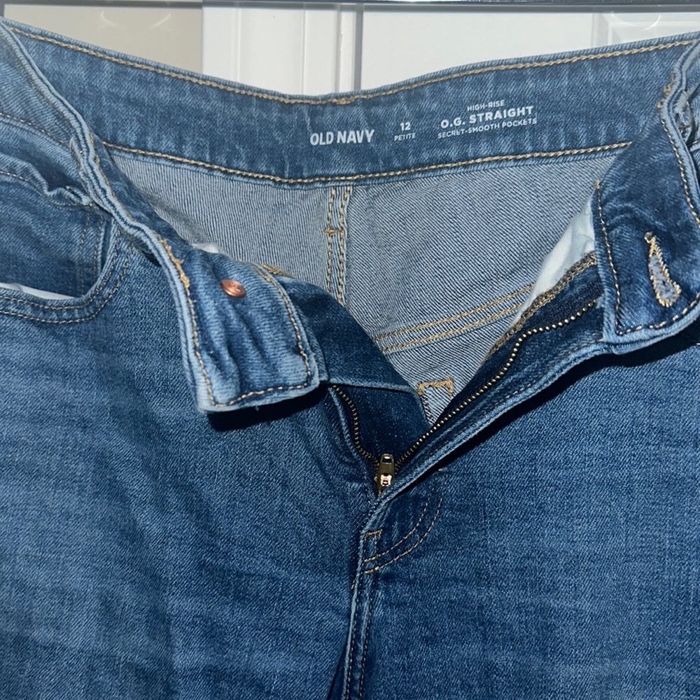 Old Navy OG High Rise Straight Leg Jeans
